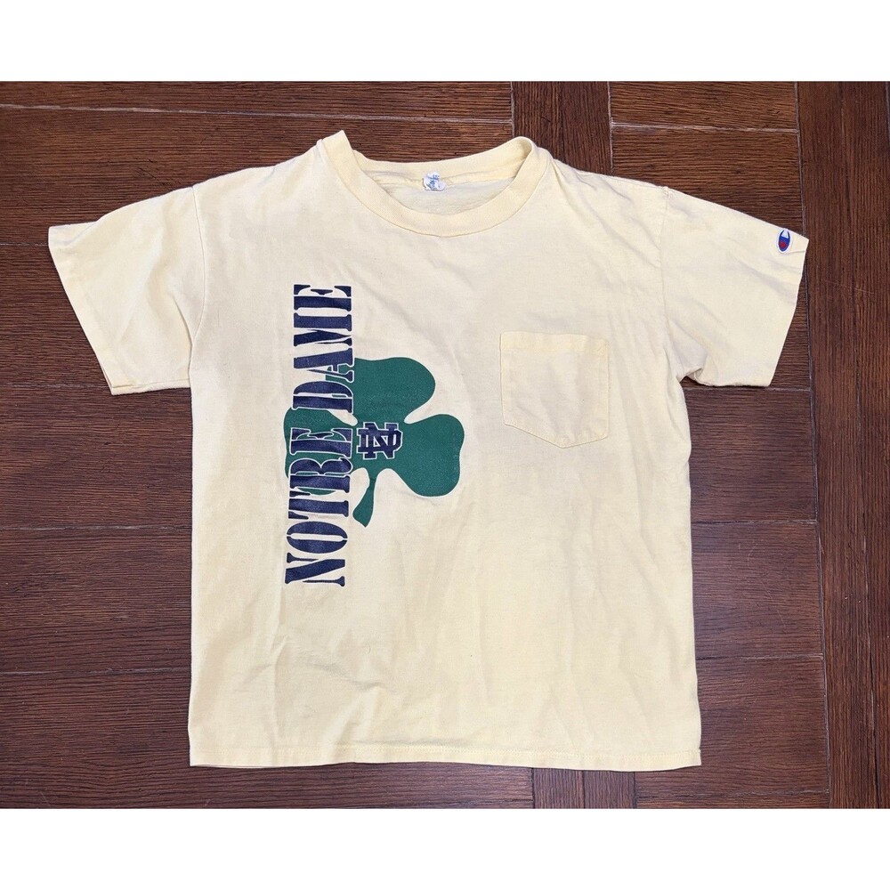 Vintage 80s Notre Dame Fighting Irish Men’s Size S Made In USA T Shirt
